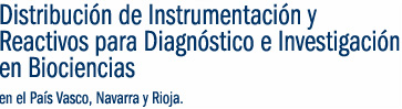 Distribución de Instrumentación y Reactivos para Diagnóstico e investigación en Biociencias.
